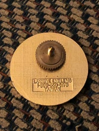 Image 2 of 1995 Hot Stuff Motorcycle club pin enamel