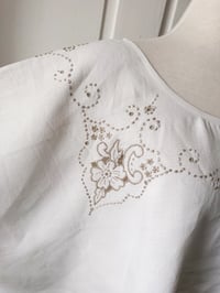 Image 5 of Upcycled Linen Tablecloth Breezy Top