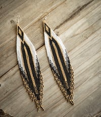 Image 3 of Lorena Extra long earrings 