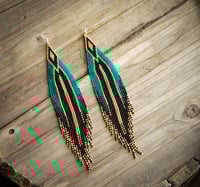 Image 1 of Lorena Extra long earrings 
