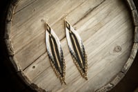 Image 4 of Lorena Extra long earrings 