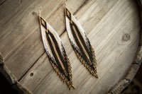 Image 6 of Lorena Extra long earrings 