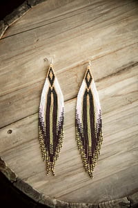 Image 7 of Lorena Extra long earrings 