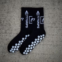 Image 3 of 777 GRIPS — BLACK