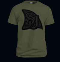  Shark Fin Black/olive