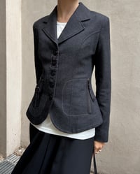 Image 4 of GREY WOOL JACKET