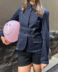 Image 2 of MARITHÉ + FRANÇOIS GIRBAUD NAVY JACKET