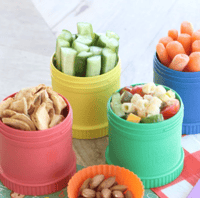 Image 9 of Replay Recycled Snack Stack multiple colours 2 pods 1 lid WAS $16 Now $14
