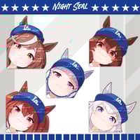 Image 1 of LA x UMA Chibi / Stickers 