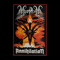 MYSTICUM - ANNIHILATION OFFICIAL BACKPATCH   