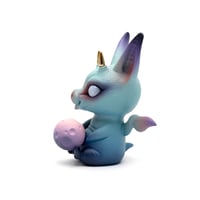 Image 5 of Mini Chikkoi Warrior Chubbies (teal) "Night Is Mine" 