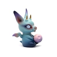Image 4 of Mini Chikkoi Warrior Chubbies (teal) "Night Is Mine" 