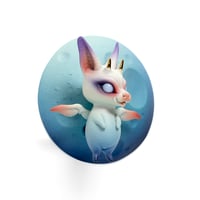 Image 4 of Mini Chikkoi Warrior Chubbies "Moon Watcher"