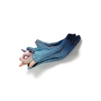 Image 3 of Sugoi Chikkoi Neko (teal) "Hide and Seek"