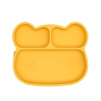 Image 1 of 20% OFF We Might Be Tiny Bear Stickie Plate Yellow