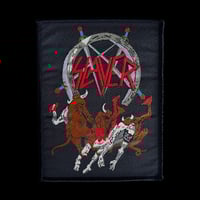 SLAYER - HELL AWAITS VINTAGE STLYE PATCH
