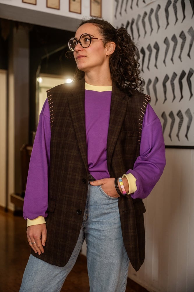 Image of Gilet Vale quadri