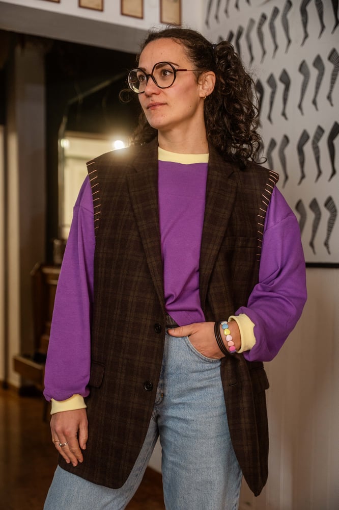 Image of Gilet Vale quadri