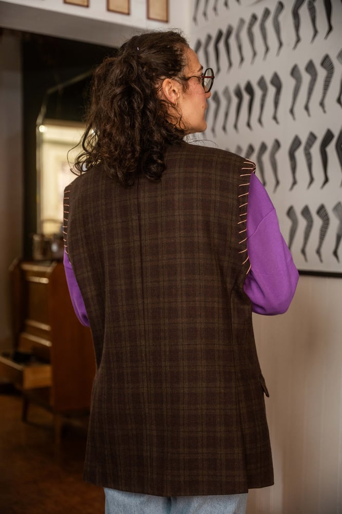 Image of Gilet Vale quadri