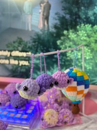 Image 5 of Crochet Baby Whale Charm