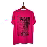 Image 2 of Brainrot Hotline T-shirt Hot Pink