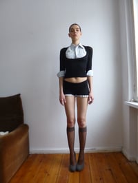 Image 2 of Top and shorts office set