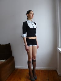 Image 3 of Top and shorts office set