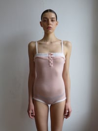 Image 2 of Pink babydoll bodysuit