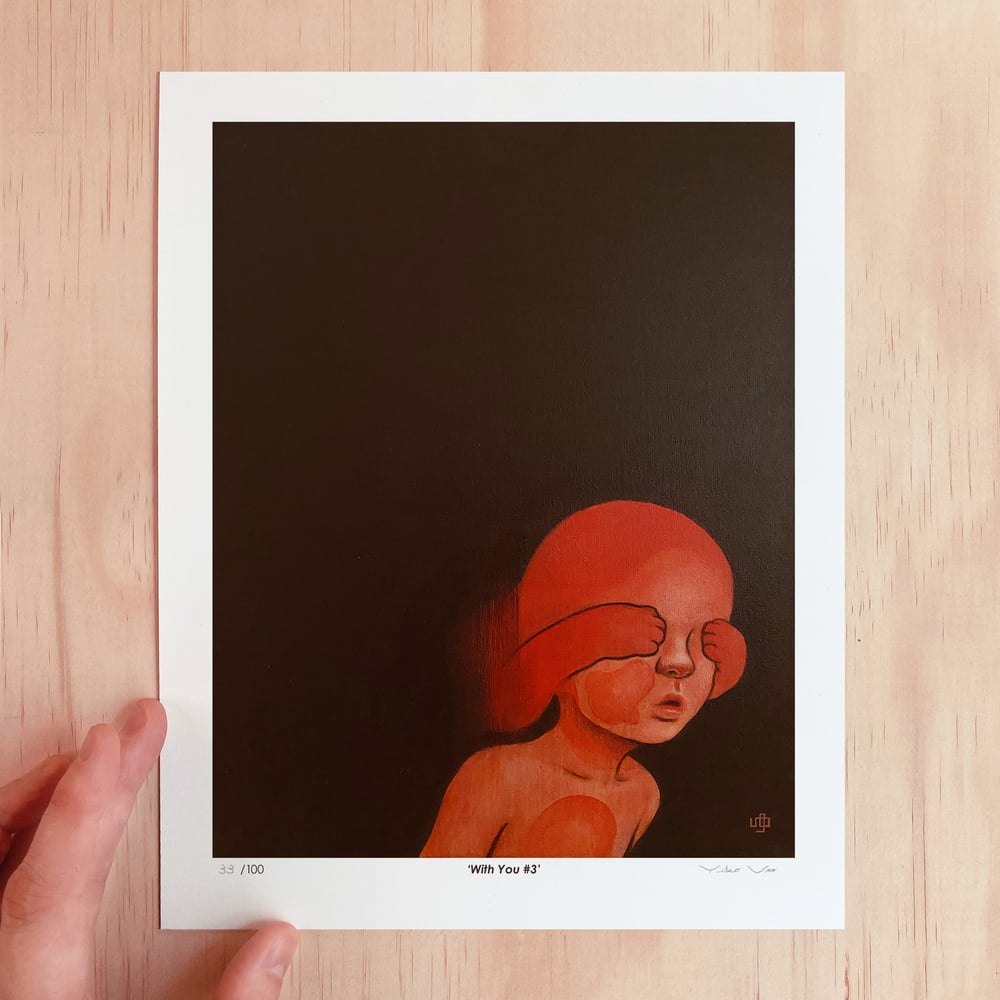 Image of Art Print ‘With You #3’ (Limited print of 100)