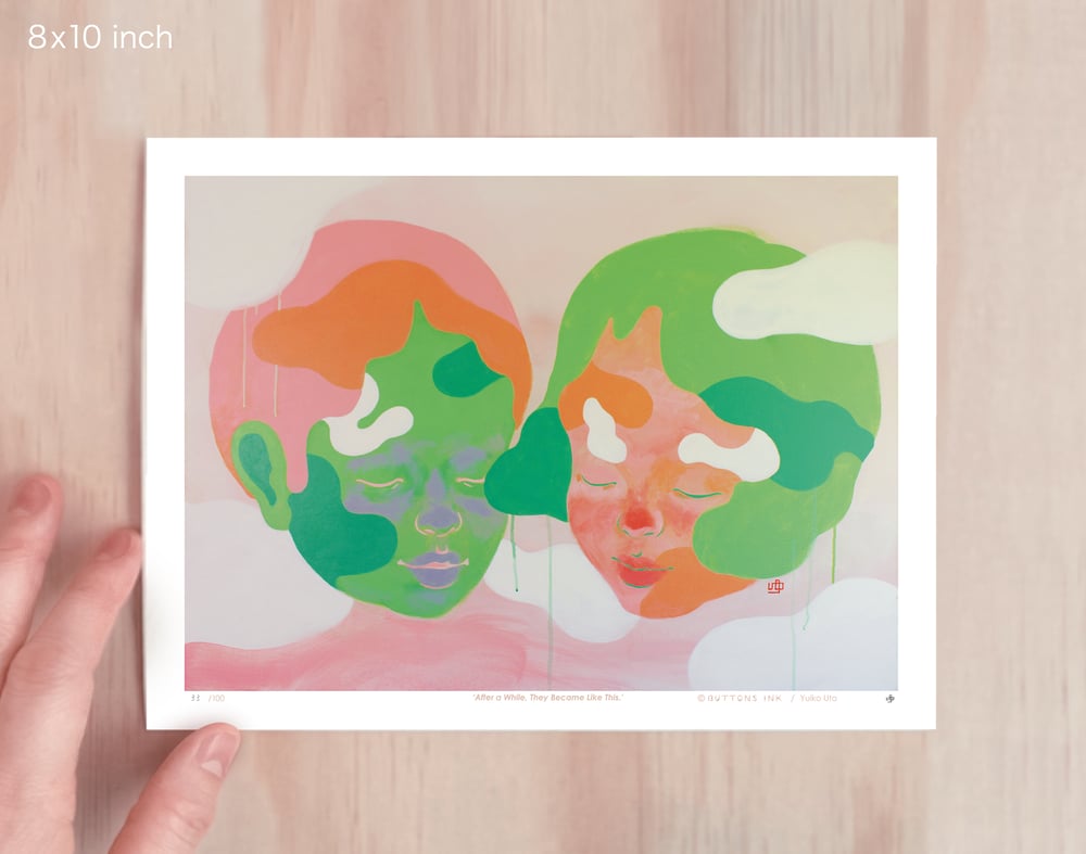 Image of Art Print 'After a While They Became Like This' (Limited print of 100)