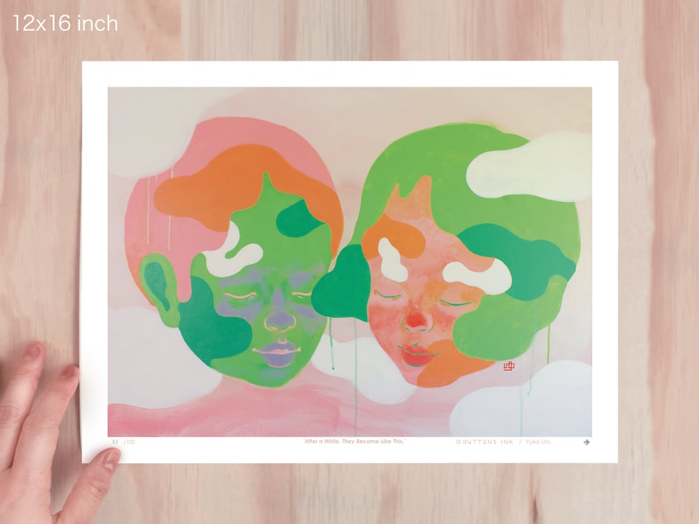 Image of Art Print 'After a While They Became Like This' (Limited print of 100)