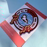 Image 2 of Wanderer Iron On Embroidered Patch