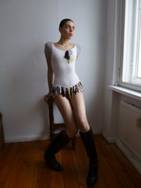Image 2 of Tassles bodysuit (sample)