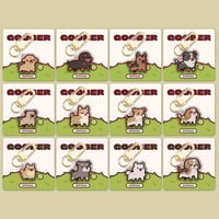 Image 2 of Mini Dog Acrylic Charms