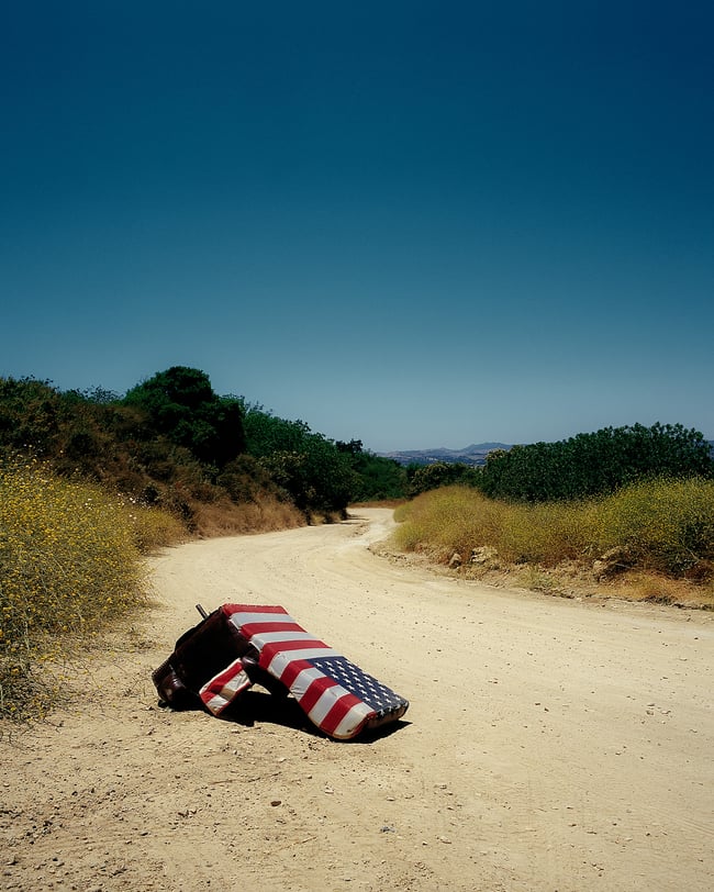 Mulholland Drive, California. Edition of 12.