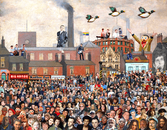 Image of Oh Blimey! It’s Frank's Mancs - A2 Poster