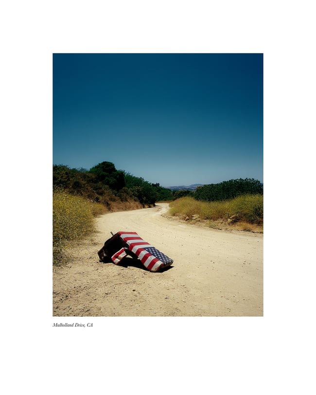 Mulholland Drive, California. Edition of 12.