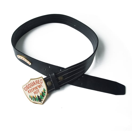Image of Dsquared2 2004 'Keepin Me Hot' Small Buckle Belt