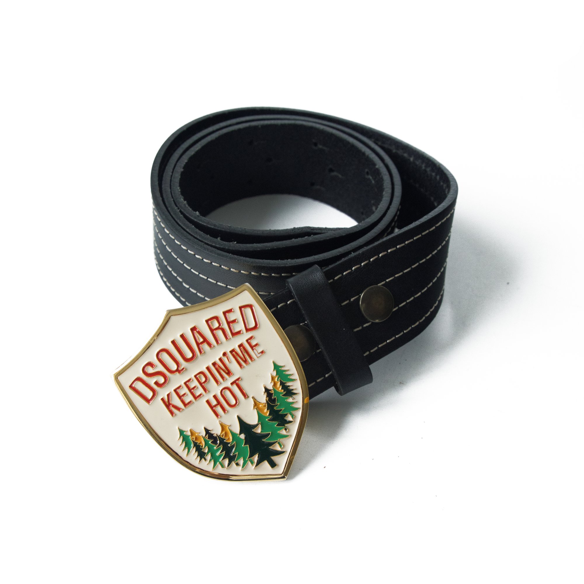 Image of Dsquared2 2004 'Keepin Me Hot' Small Buckle Belt