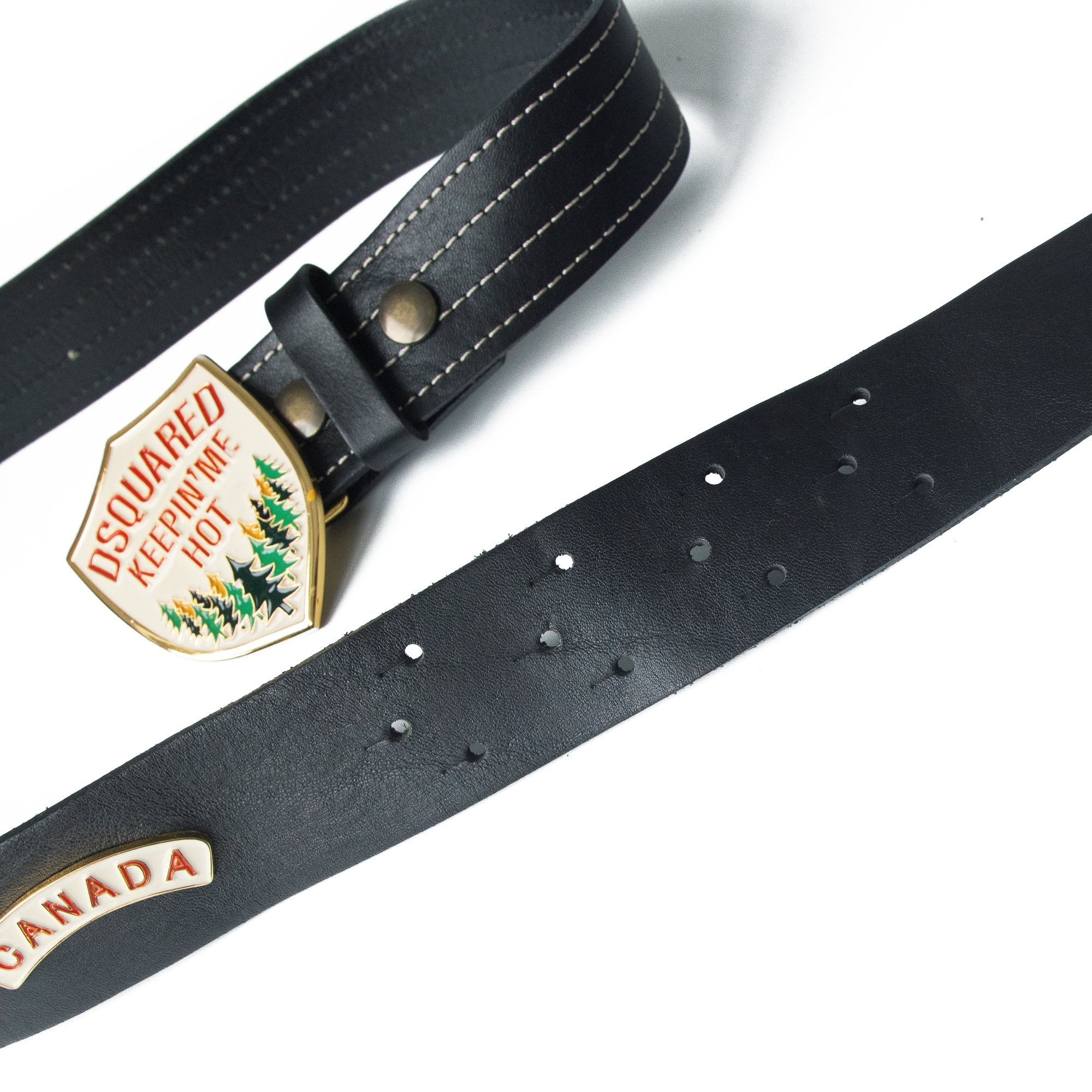 Image of Dsquared2 2004 'Keepin Me Hot' Small Buckle Belt
