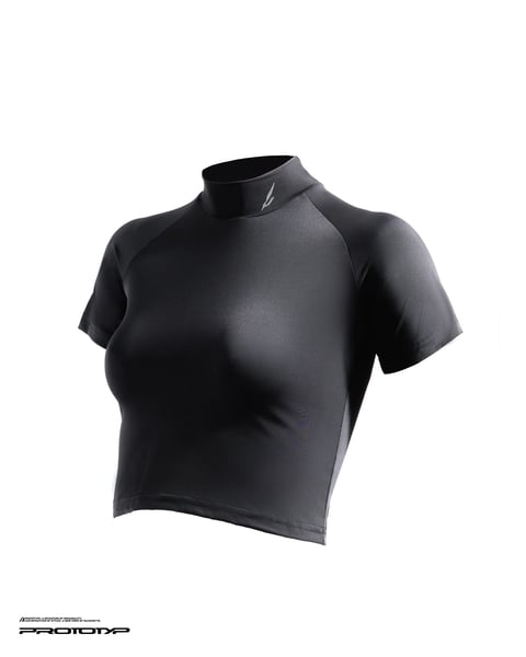 Image of PROTOTYP - Velocity WMS Active Cropped Top (Black) 