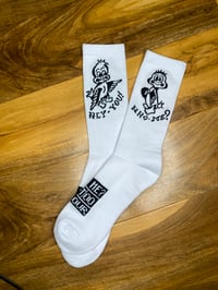 Hey you! Who, Me? Socks
