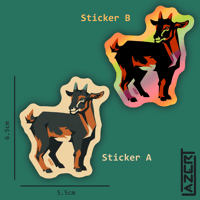 Image 2 of Goat - Stickers