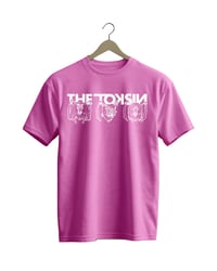 Image 1 of The Toksin - T-SHIRT PINK SKULL WASP 