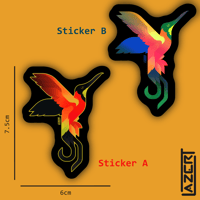 Image 2 of Crimson Topaz - Stickers