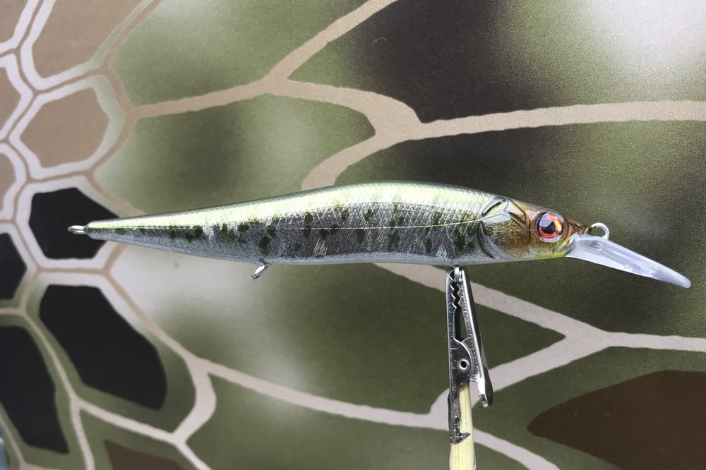 Custom Airbrushed Jerkbait TA 110+JR 6805 - Image 2