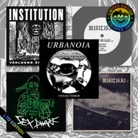 Image 1 of 7" LTD: Institution, Misiliski, Sex Dwarf, Urbanoia