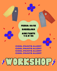 WORKSHOP 09/05: Cose un pantalón infantil (1-6 años)
