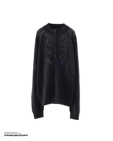 Image of PROTOTYP - Acceleration AERO Patchwork Knit Jacket