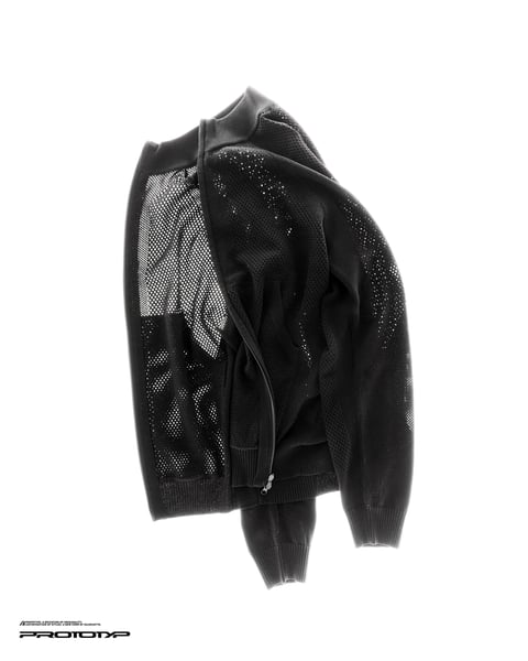 Image of PROTOTYP - Acceleration AERO Patchwork Knit Jacket